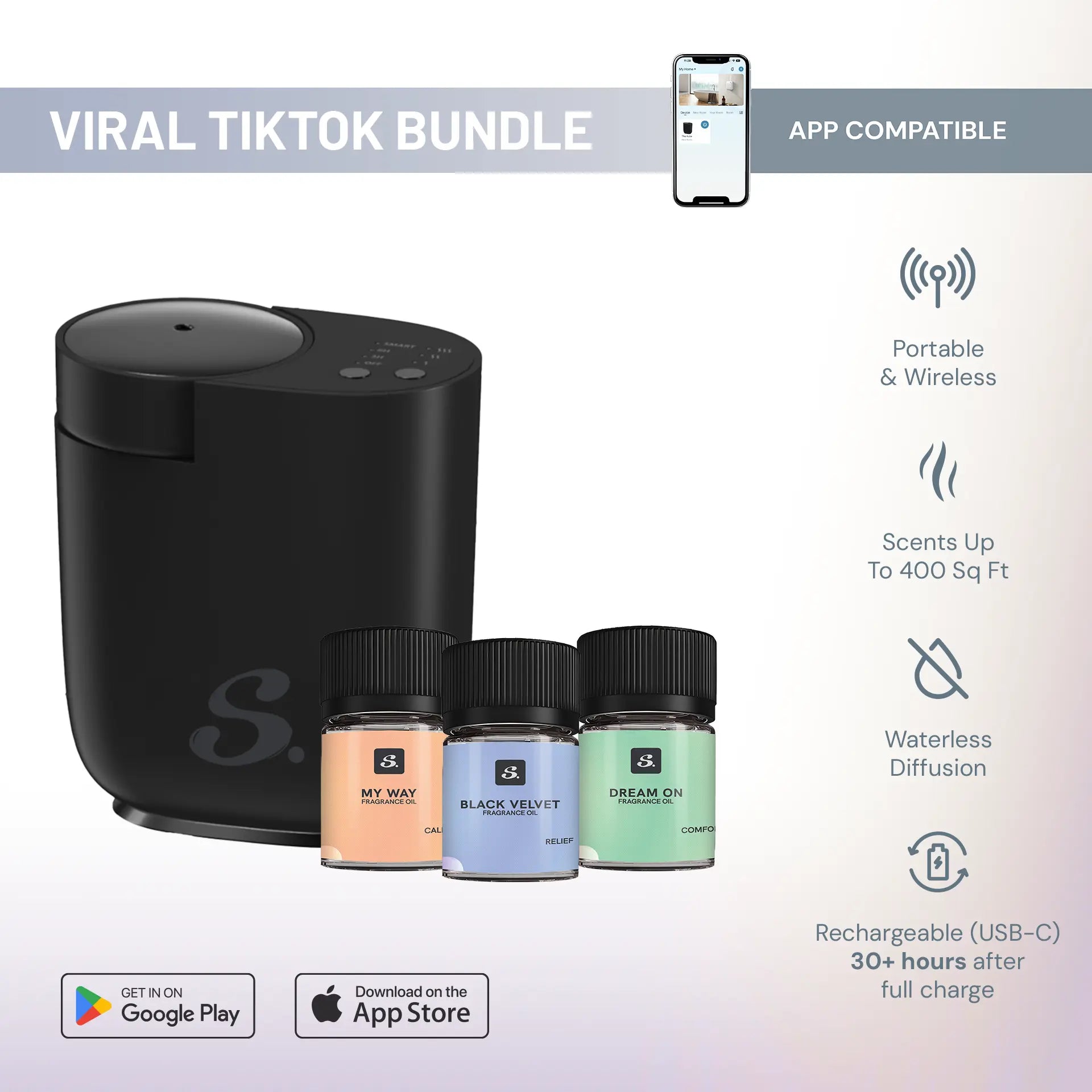 Hotel Collection | Loft Portable Scent Diffuser Bundle