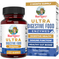 Maryruth'S Ultra Digestive Enzymes Capsules - Gut Health - Digestion & Immune Support with Amylase - Lipase & Lactase - Vegan - 60 Servings
