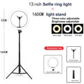 LED Ring Light with Tripod Stand – 26/33cm Dimmable Selfie & YouTube Light