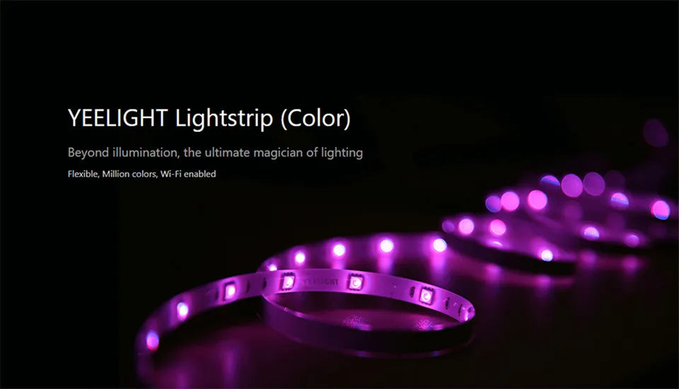 Yeelight Aurora Smart LED Light Strip 1S – RGB WiFi 2M-10M for Xiaomi & HomeKit