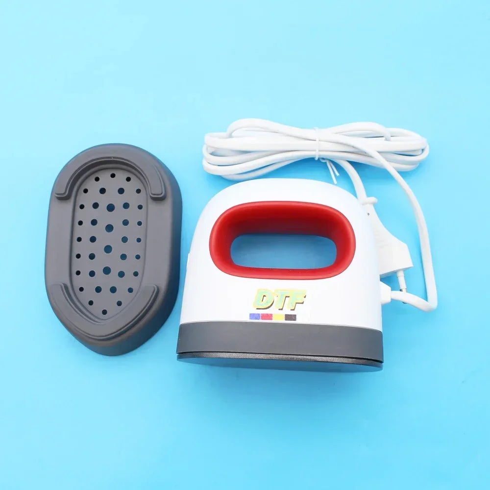 DTF Ink Heater — Direct to Film Mini Heater & Iron Kit for T-Shirt Printing