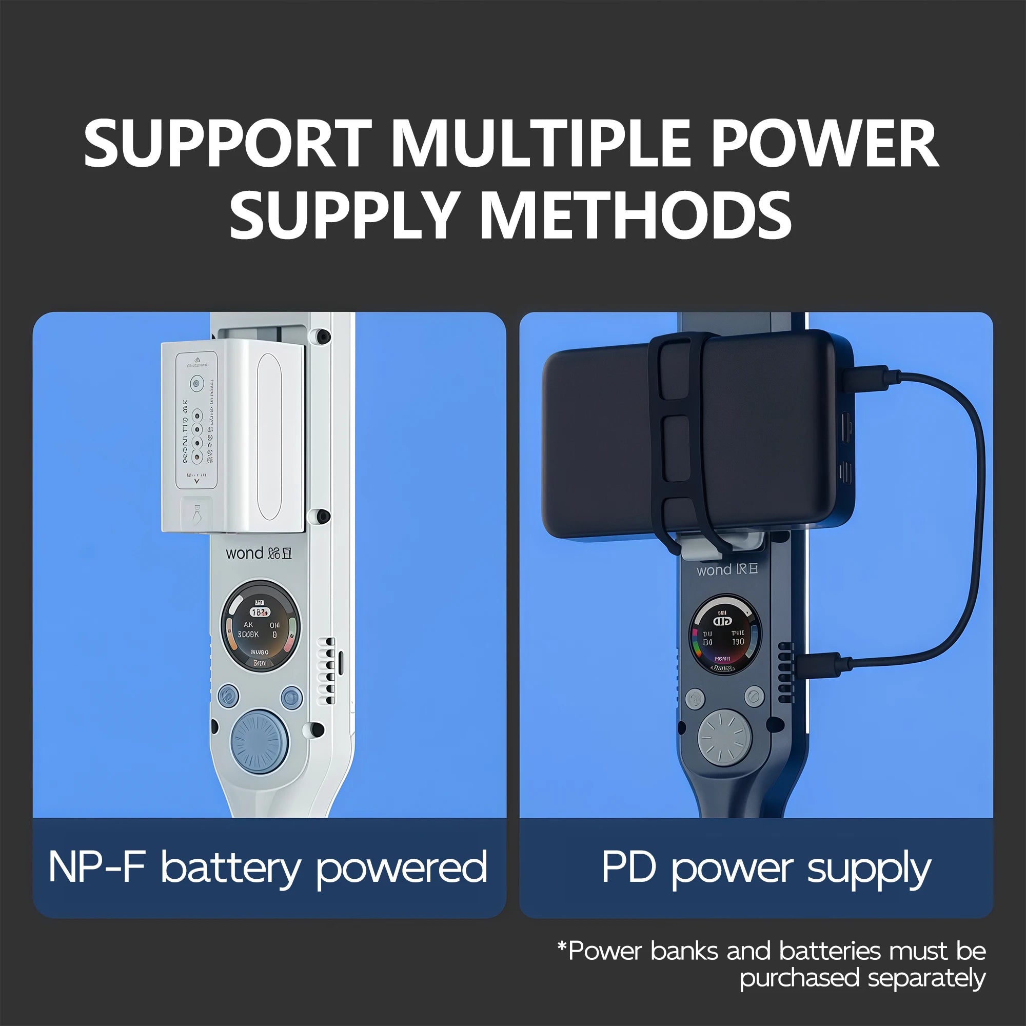 30W RGB LED Video Light Stick – 2700K-7500K with App Control for Photography