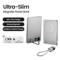 10000mAh Magnetic Wireless Power Bank — MagSafe Compatible