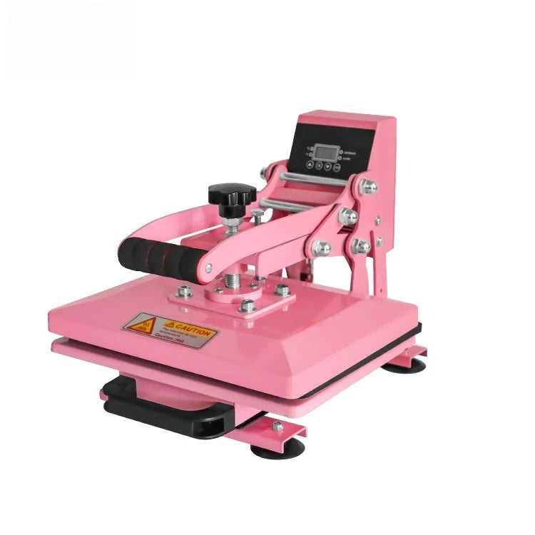 23x30" Industrial Digital Heat Press Machine — T-Shirt Transfer Pink/White