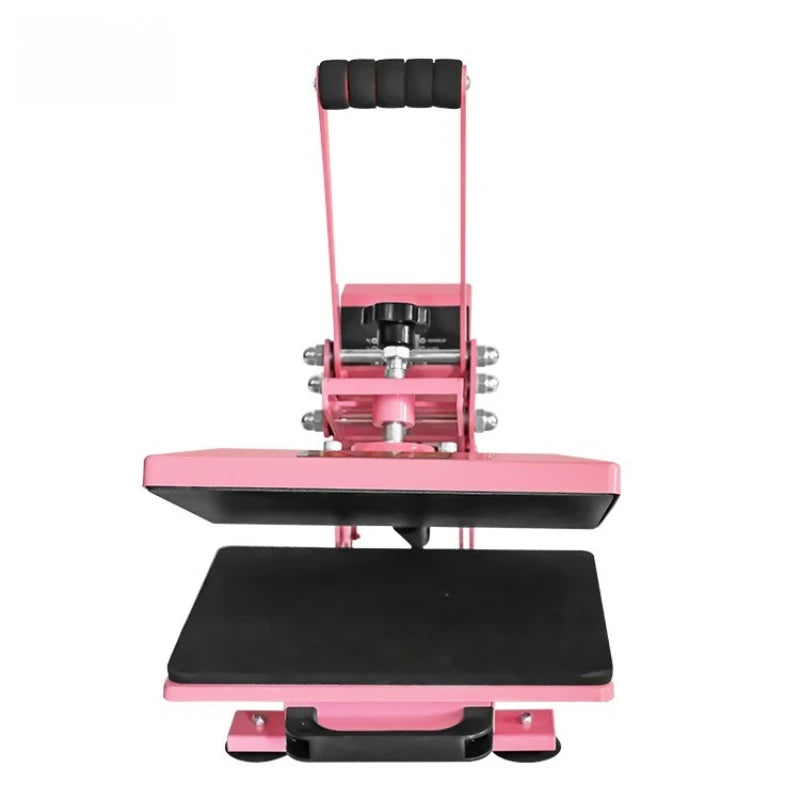 23x30" Industrial Digital Heat Press Machine — T-Shirt Transfer Pink/White
