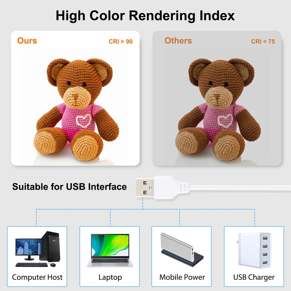 Mini Photo Studio Light Box Kit – 23cm Ring LED with 6 Backdrop Colors