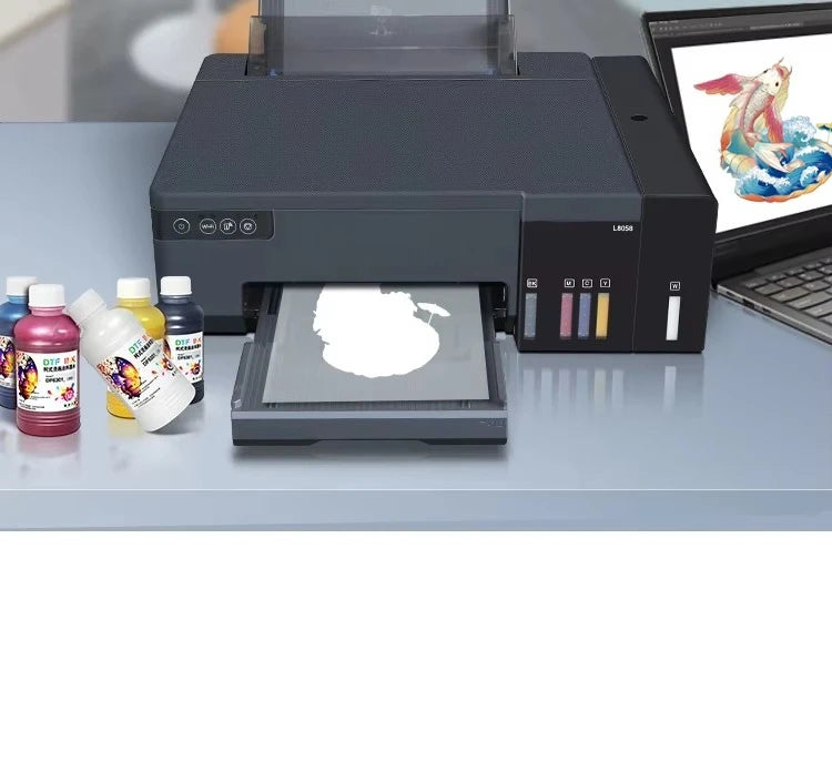 A4 DTF Transfer Printing Machine — EcoTank Inkjet for T-Shirts