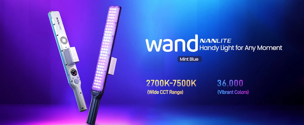 30W RGB LED Video Light Stick – 2700K-7500K with App Control for Photography