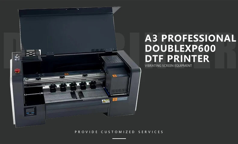 13-Inch DTF Printer — Dual XP600 Printhead A3 Transfer Film Machine