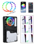 RGB LED Light Strip for PS5 Slim & PS5 Pro – Gaming Atmosphere Console Light