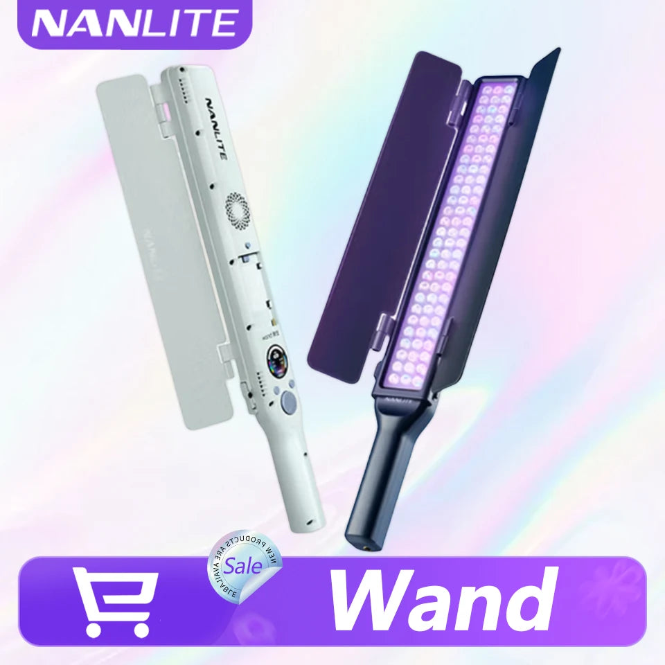 30W RGB LED Video Light Stick – 2700K-7500K with App Control for Photography