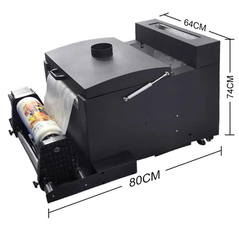 13-Inch DTF Printer — Dual XP600 Printhead A3 Transfer Film Machine