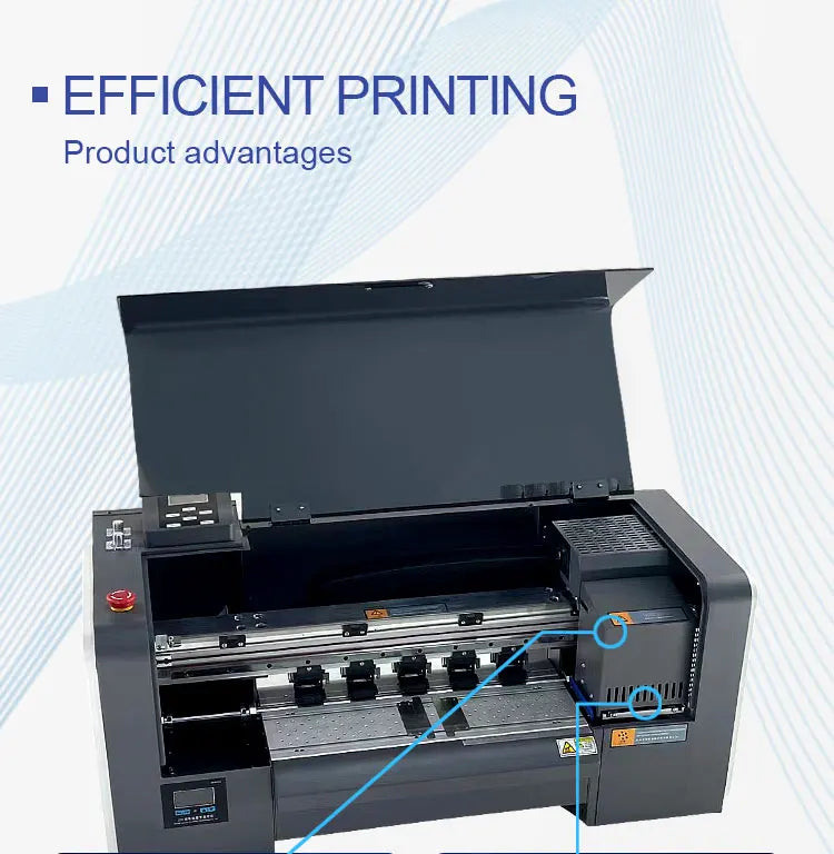 13-Inch DTF Printer — Dual XP600 Printhead A3 Transfer Film Machine