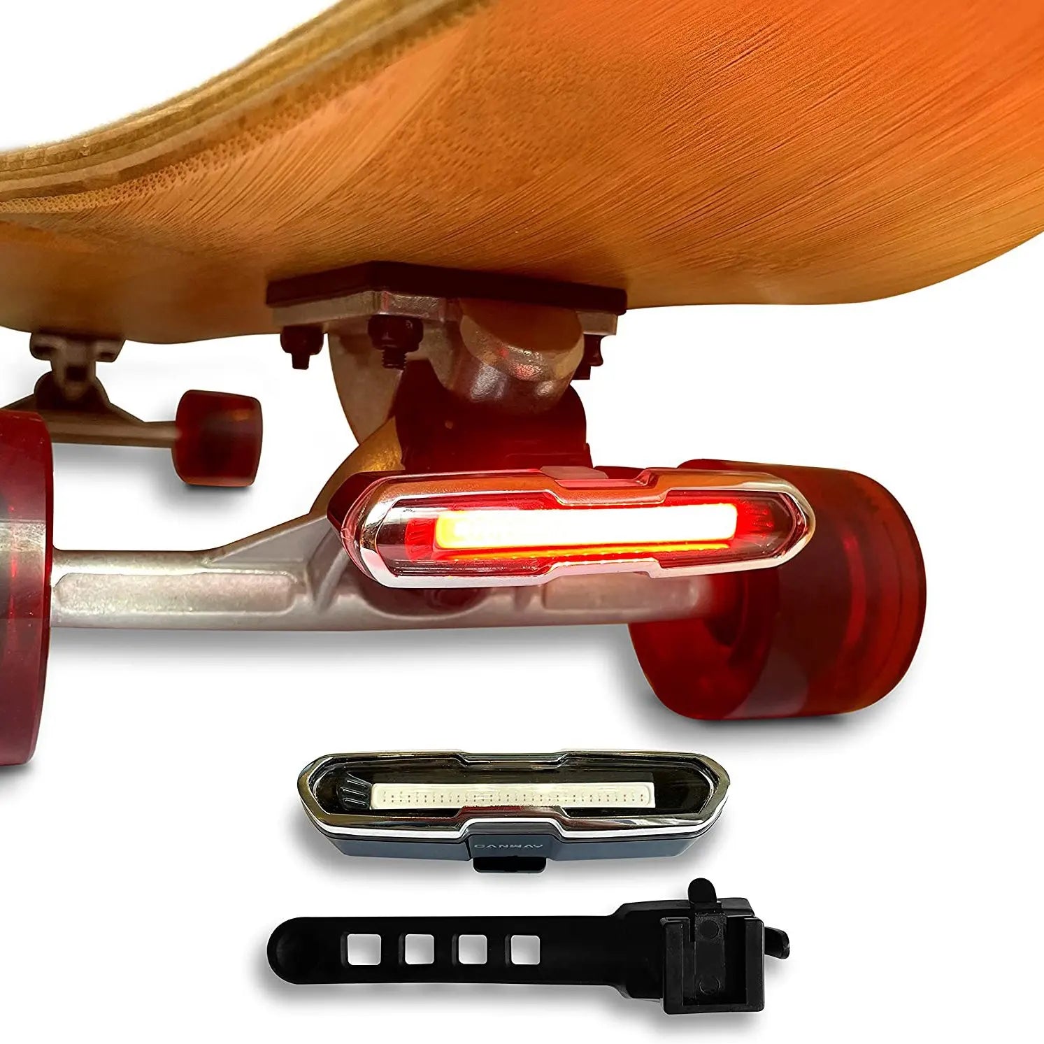 LED Skateboard & Longboard Lights – Waterproof Safety Lights for Bikes & Scooters