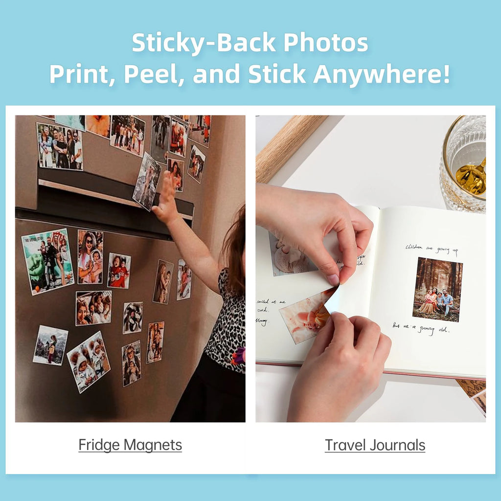 HPRT MT53 Pocket Photo Printer — Bluetooth Mini 2x3" HD Mobile Printer