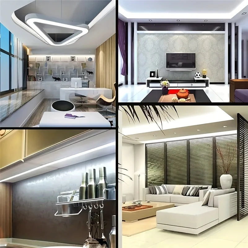 Neon LED Light Strip with Touch Sensor – Dimmable Waterproof Rope Light for Room Decor