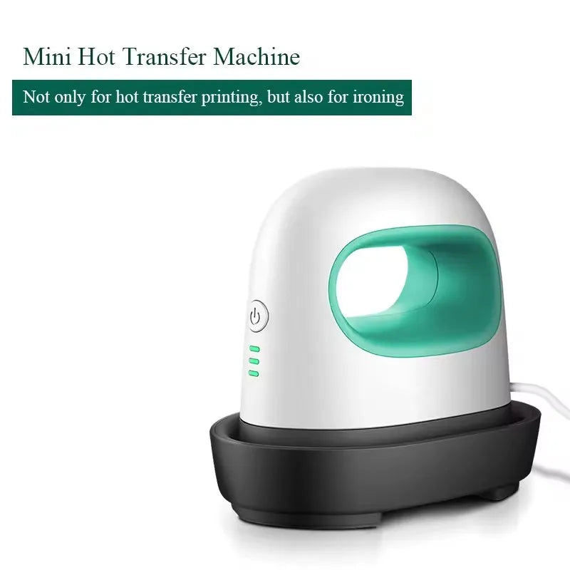 Mini Portable Heat Press Machine — Handheld Sublimation for T-Shirts