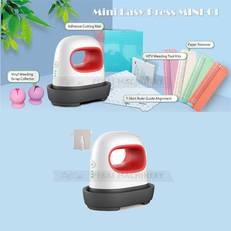 Mini Portable Heat Press Machine — Handheld Sublimation for T-Shirts