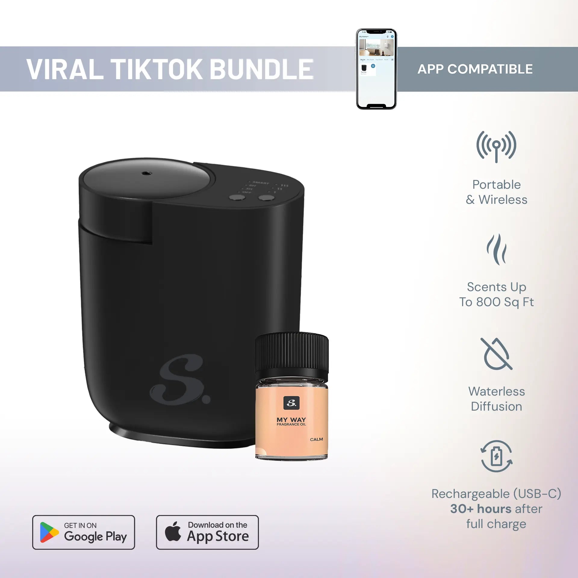 Hotel Collection | Loft Portable Scent Diffuser Bundle