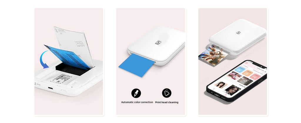 HPRT MT53 Pocket Photo Printer — Bluetooth Mini 2x3" HD Mobile Printer