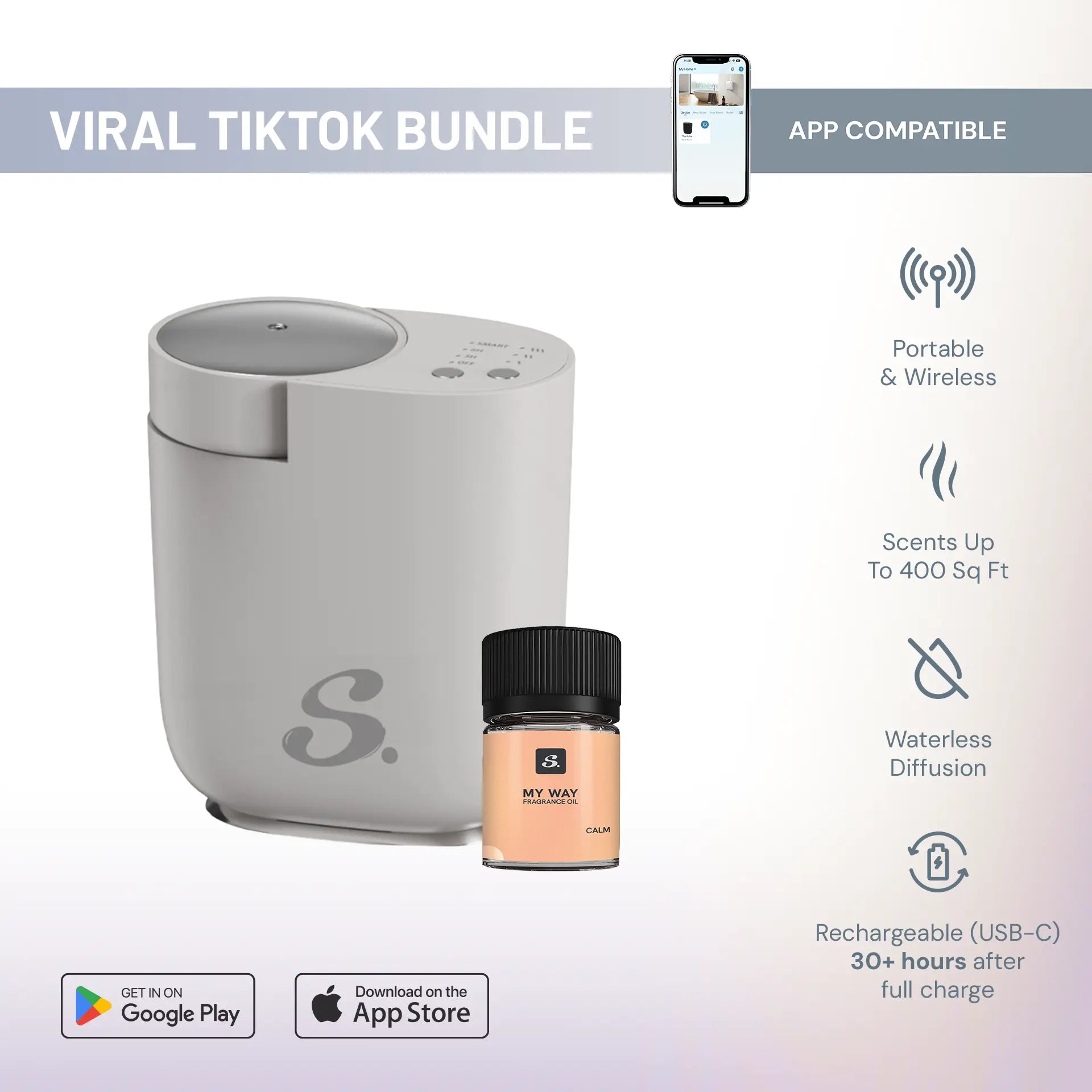 Hotel Collection | Loft Portable Scent Diffuser Bundle