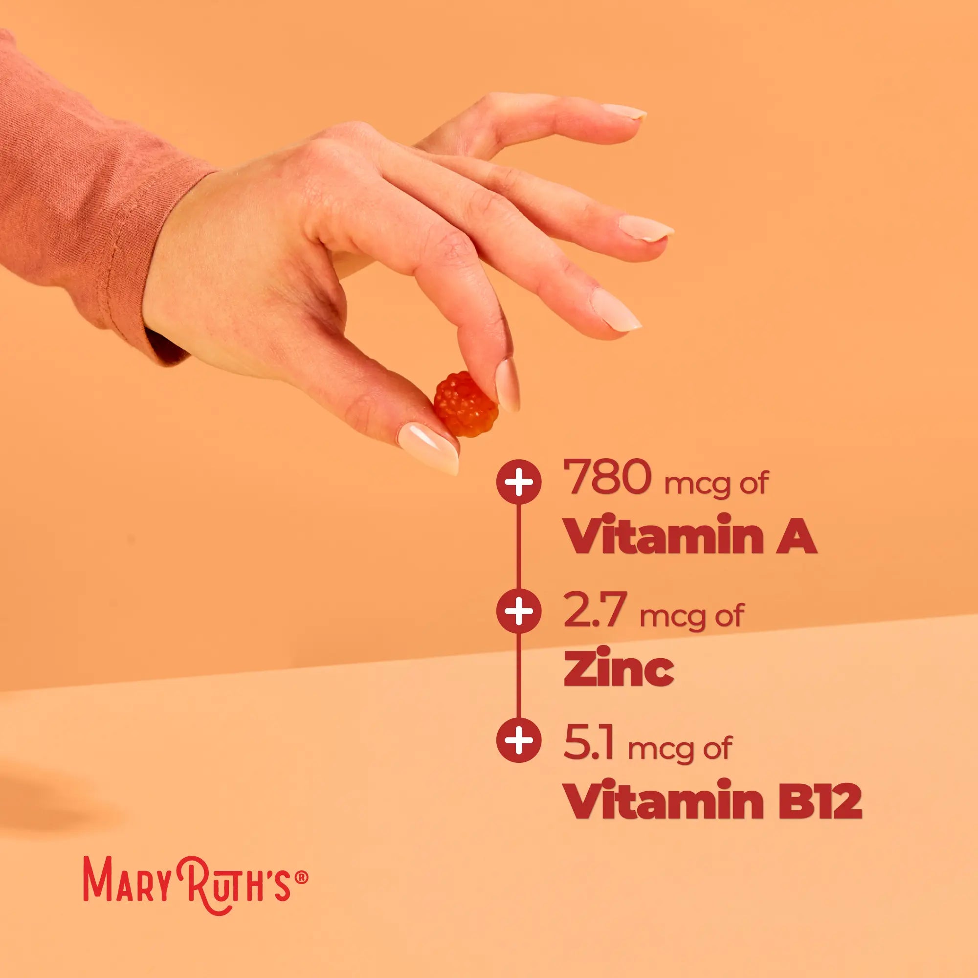 Maryruth'S Teen Multivitamin Gummies - Sugar Free - 1 Month Supply - Immunity - Bone Health - Vegan - Gluten Free